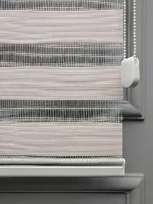 2025 Sezonu - Zebra Perde - Bambu Zebra Perde- Pembe Açık