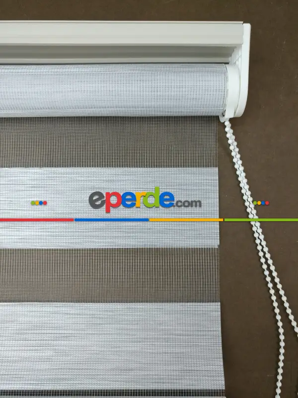 Zebra Perde -bambu Zebra (eco Serisi )- Gri Açık