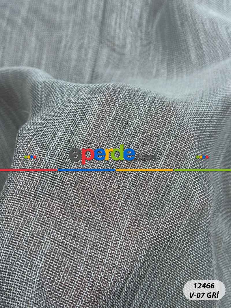 Etek Ucu Damask Nakışlı Düz Tül Perde, Özel Dokuma Premium Seri