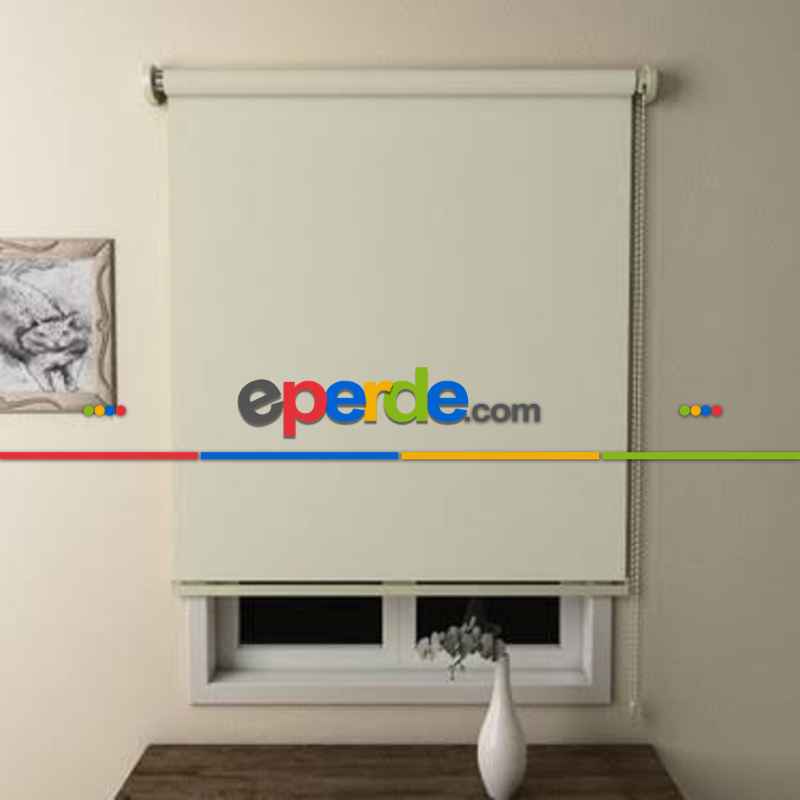 Stor Perde Mat Keten Dokulu