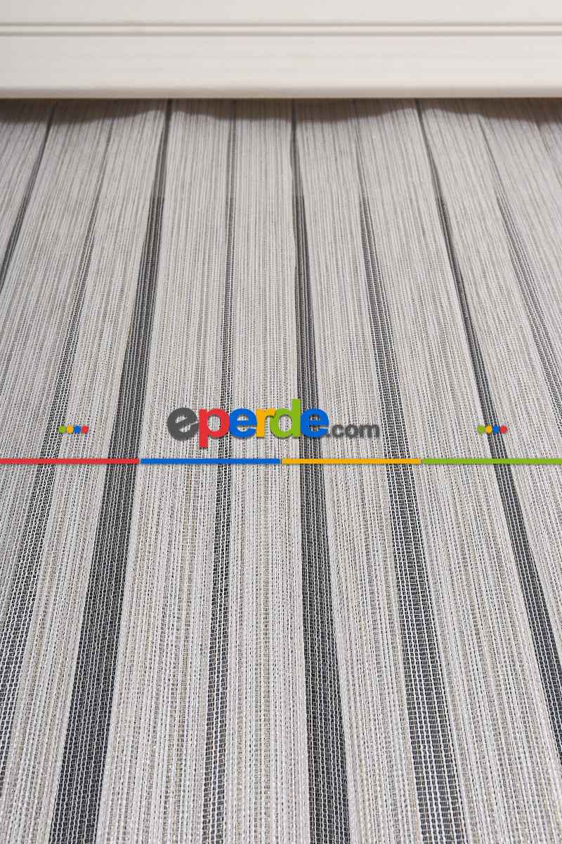 Salon Tül Modelleri - Zümrüt Altın Simli Düz Tül Perde