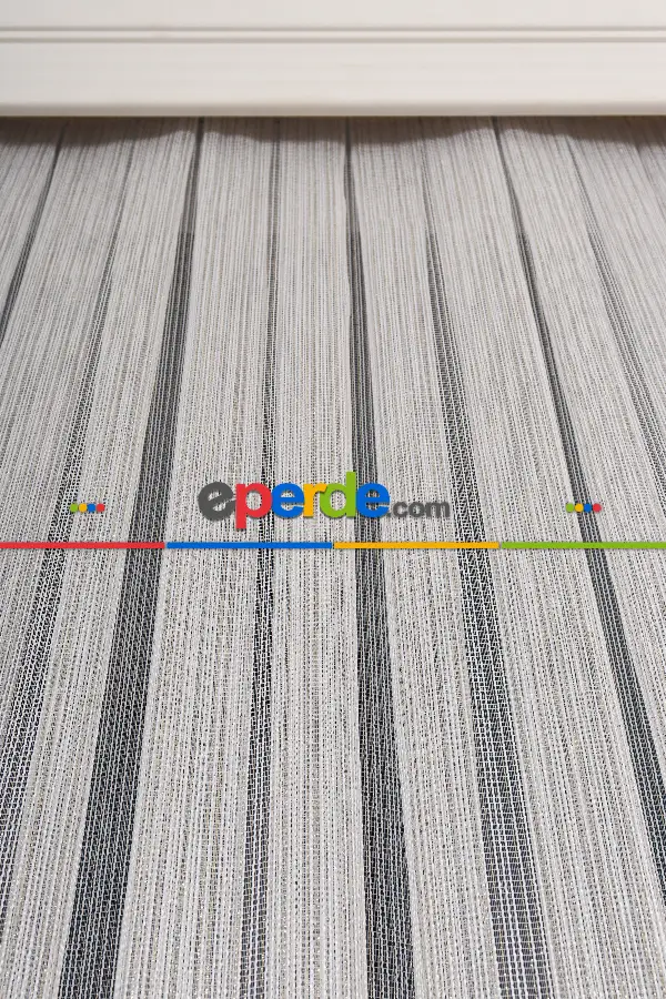 Zümrüt Altın Simli Düz Tül Perde