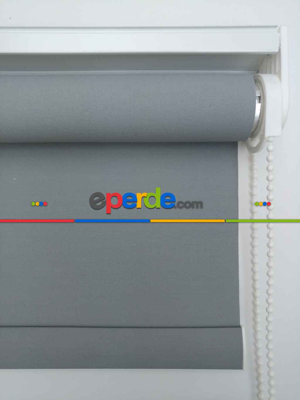 Yıkanabilir Pvc Mat Lüx Stor Perde -koyu Gri 1. Kalite- Gri-füme-antrasit