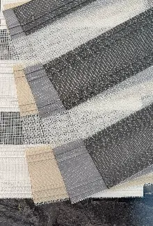 Genç Odası Keten Zebra Perde Yüksek Kalite Yarım Pliseli- Kornişe Kolay Montaj Ayağı Seçenekli - Standart Metal Kasalı