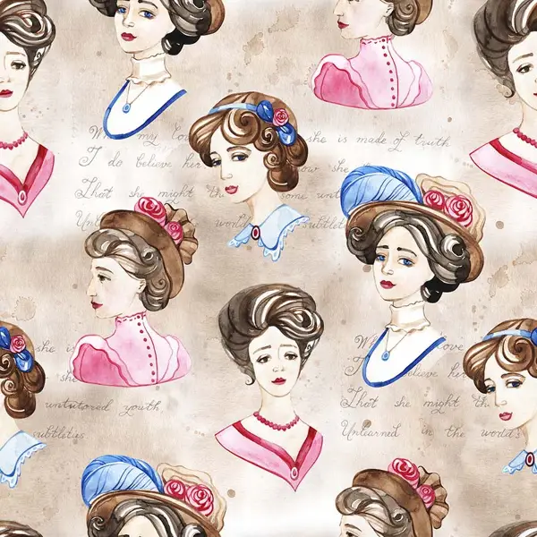 Mutfak Perdesi Kanat Fon Perde Nostalji Desenli- Mavi