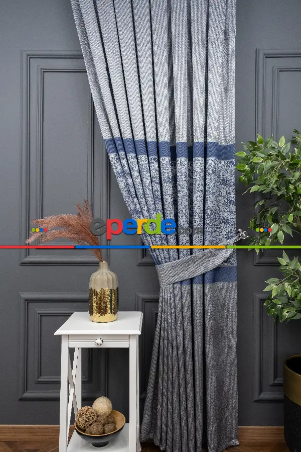 Yatak Odası - Lacivet Açık Gri Göbek Pano Gramajlı Dökümlü Uygun Fiat  Lacivert