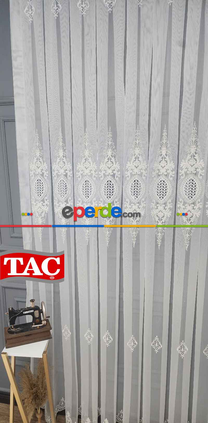 Taç Nakışlı Kort Damask Salon Model Tarz Tasarım Mega Exculusive