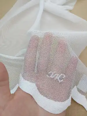 Metre İle Dikişsiz Kumaş Düz Dantel Tül Perde Kumaşı- Beyaz-Krem-Turkuaz-Pudra
