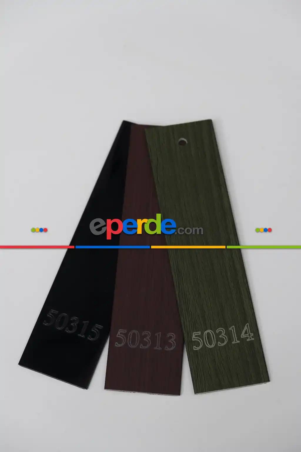 Oda Perde - 50mm Ahşap Jaluzi Perde, Polywood, Ahşap Görünümlü, Alev Almaz, Antrasit, Siyah Ve Ahşap Tonlarında