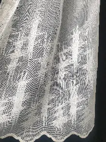 Taç Çizgi İşlemeli Hastag Model Tasarım Yeni Desen Tül