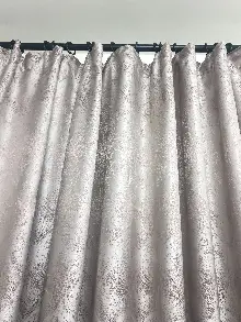 Geniş Enli Jakarlı Dokuma Salon Yatak Odası Lüks Perde