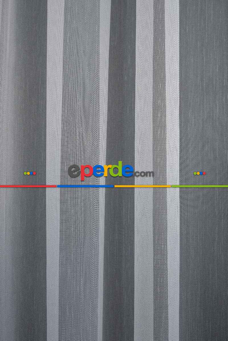 Salon Tül - Hafif Düz Keten Tül Çok Dökümlüdür - İtinalı Dikiş - Amerikan Pile - Kurşunlu Tül