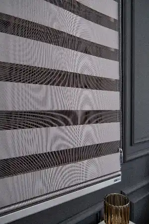 Yüksek Kalite Alüminyum Malzeme, Antrasit Rengi Zebra
