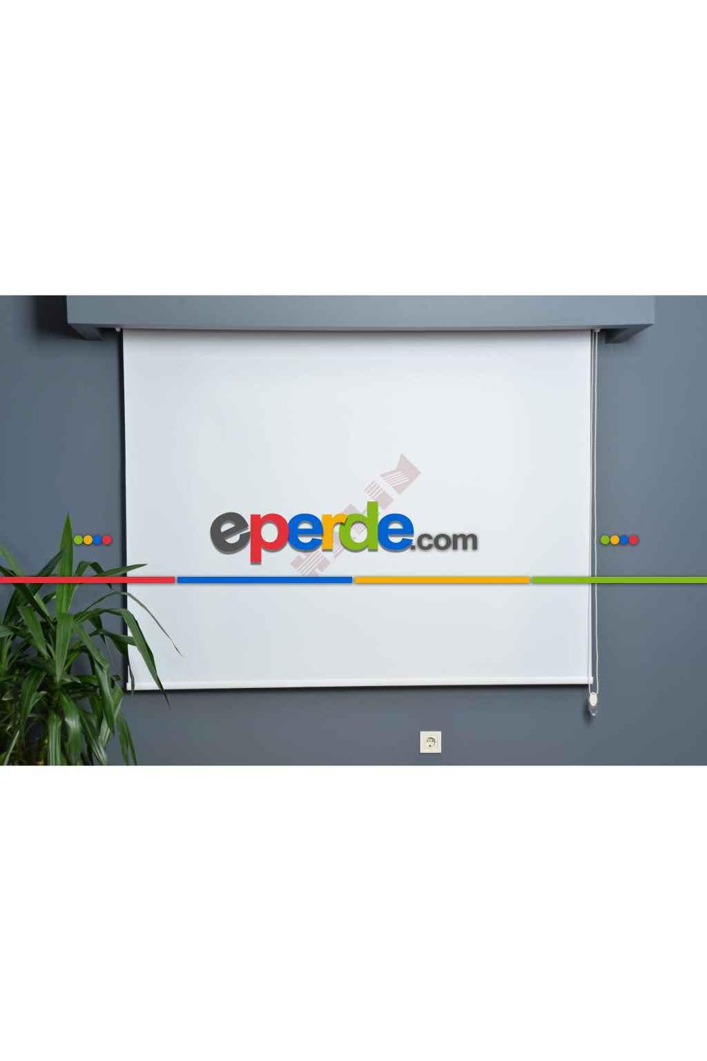 1.sınıf Mat Kumaş Ekru Stor Perde Aynı Gün Kargo