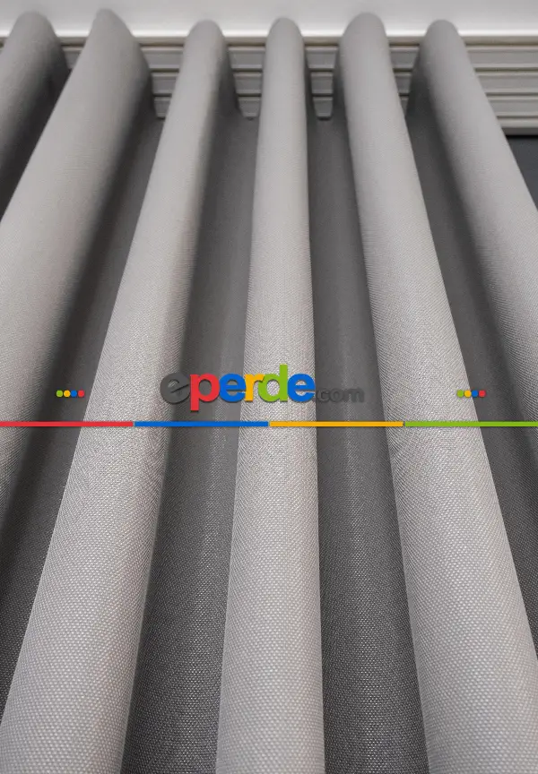 Salon - 2023 Trend Sade Ve Işıltılı Fon Perde