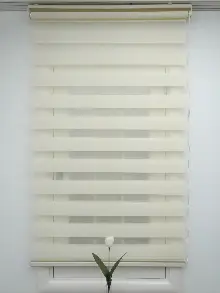 Zebra Perde - Düz Zebra Perde- Krem