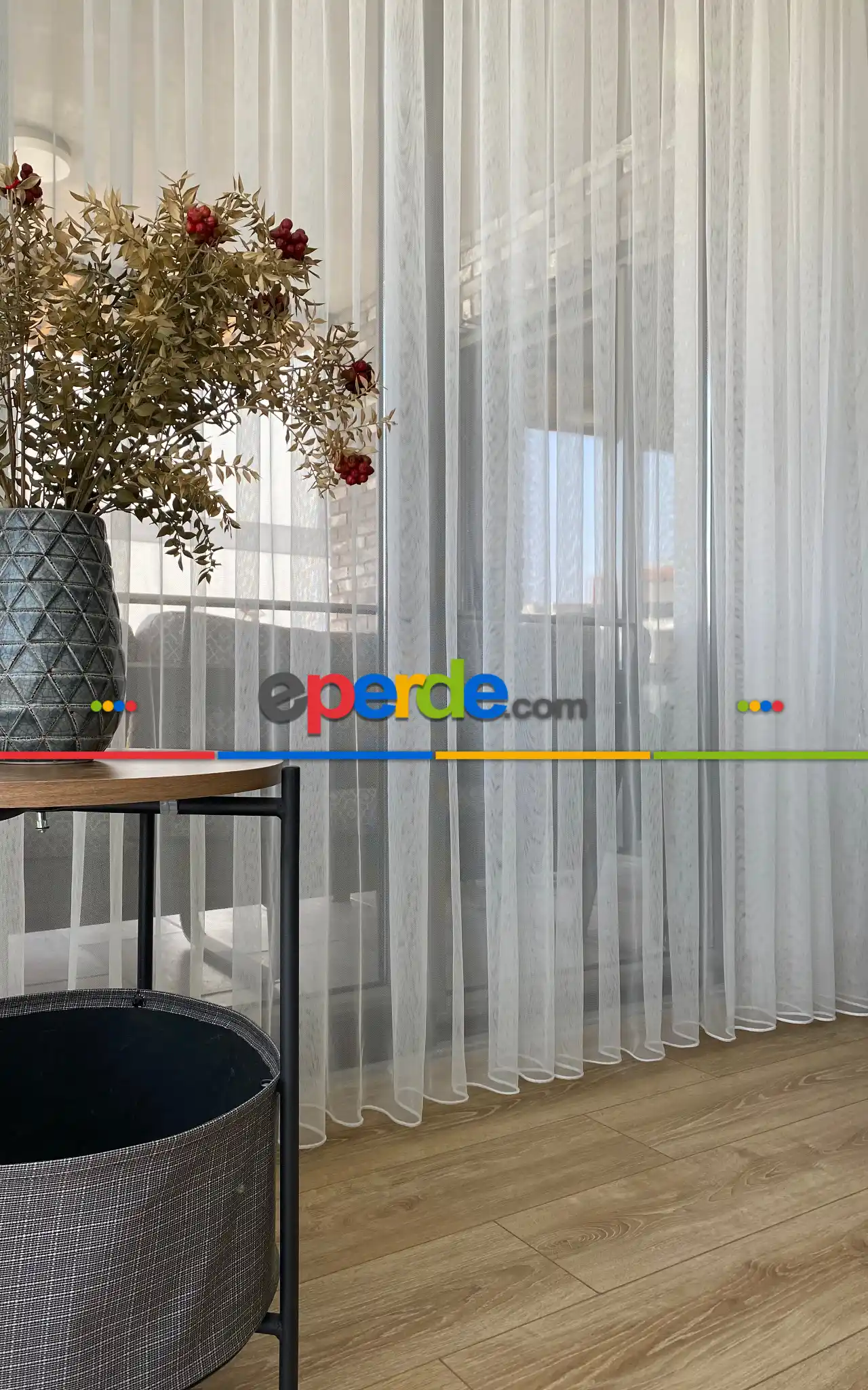 Mutfak - Düz Tül Dönergücü Petek Doku - Ekru ( Beyaza Yakın ) Orjinal Ürün, Etek Kurşunlu