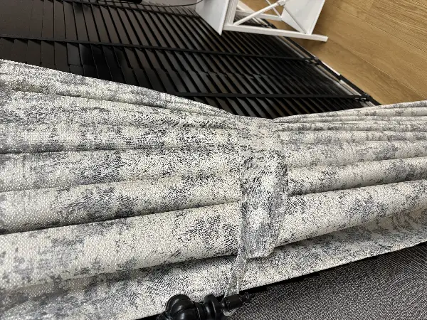 Salon Gri Rengi Jakar Fon Perde (150)-