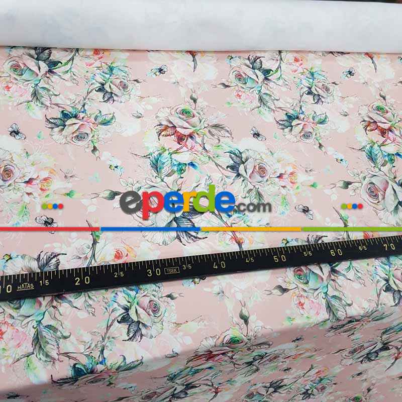 Mutfak Fon Perde- Beyaz