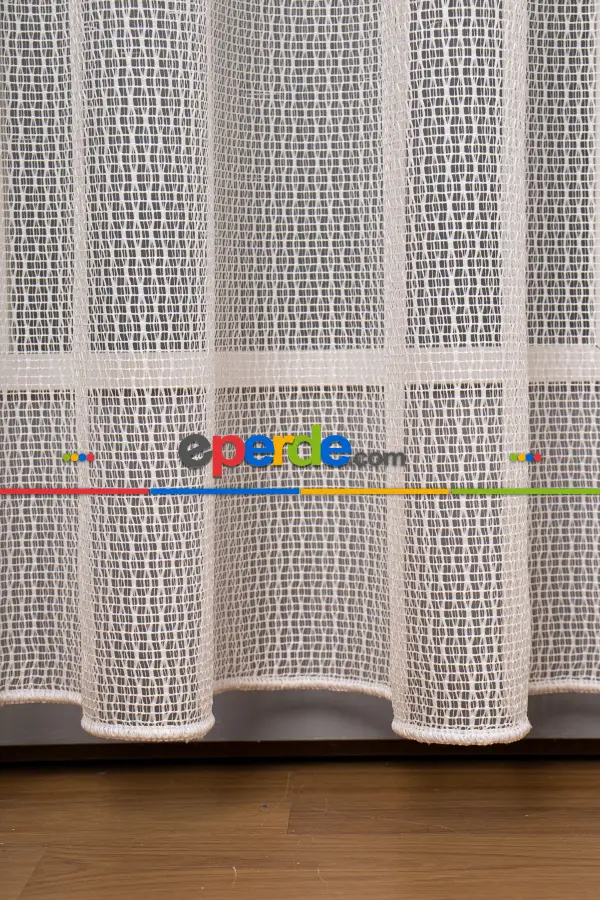 Salon - Misafir Odası - 1.kalite Örme Tül Perde - Kurşunlu Tül