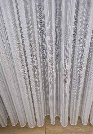 % 50 İndirimli Hazır Ölçü Düz Çizgili Tül - Ütü İstemez 761 H