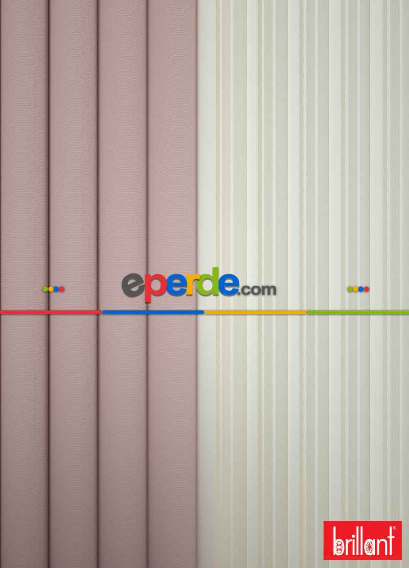 Brillant Akıllı Tül Perde Açık Pembe Renkli Tül Dikey Zebra Perde Düz 1. Kalite