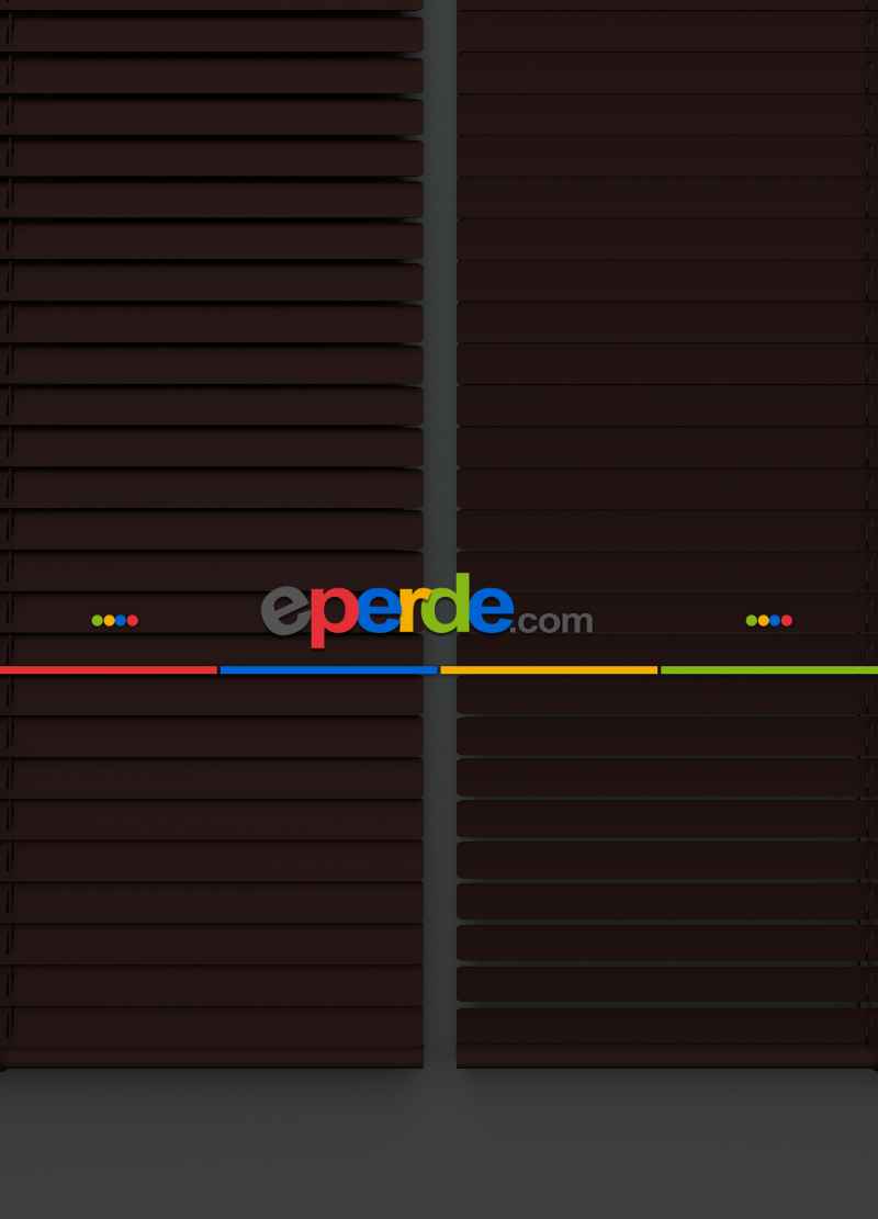 Bordo - Alüminyum Jaluzi Perde - 25mm Kalınlığında