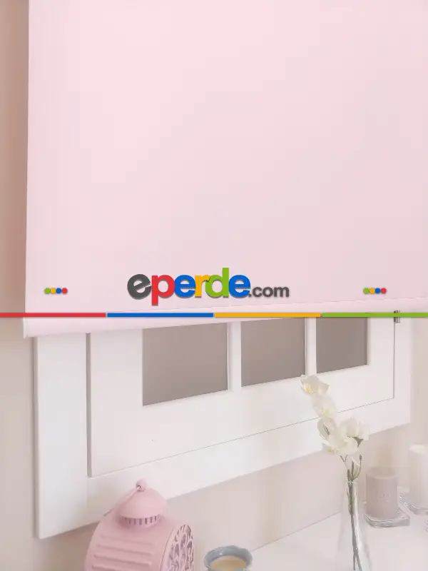 Mat Stor Perde Ylz 1604 ( Pembe Simli )- Pembe