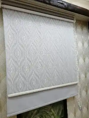 Çifli Sistem Tül Ve Stor Perde Bdz ( 807 )- Beyaz