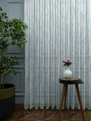 Degrade Geçişli File Tül 1.kalite Son Trend !!!- Ekru