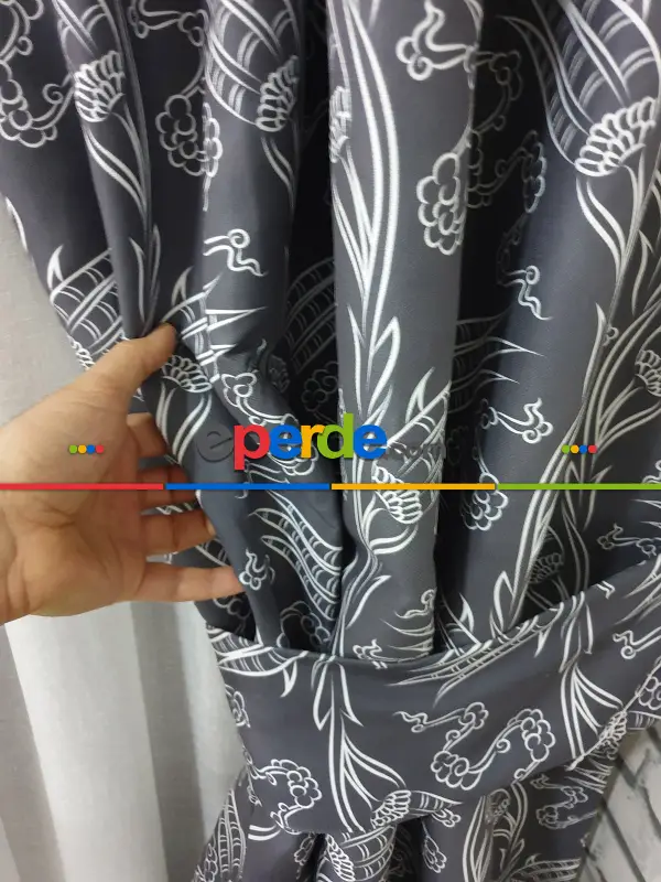 Mutfak Fon Perde- Beyaz