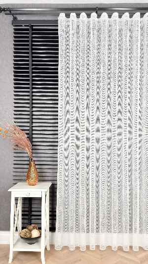 Natural Keten Tül Birinci Kalite İplikten Özel Üretilmiştir, Kurşunlu-katlamalı Etek, Standart Kanun Pile-es Pile-amerikan Pile-kuşgözü Seçeneğiyle