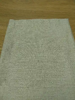 Krem Desenli Jakar Fon Perde