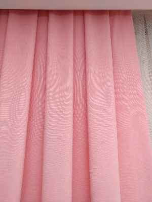 Açık Pembe Fon Perde- Pembe Açık