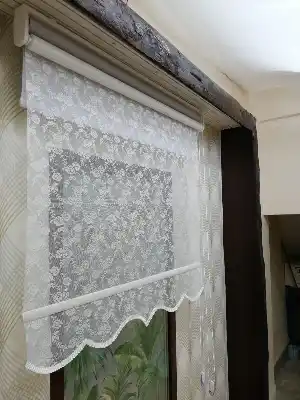 Çifli Sistem Tül Ve Stor Perde Bdz ( 815 )- Beyaz