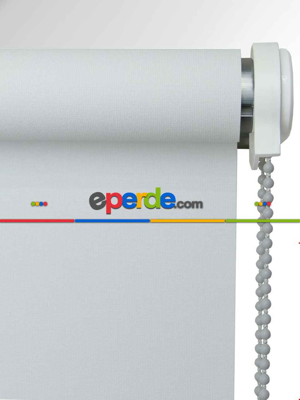 Yatak Odası Stor Perde - İthal Mat Stor Perde Beyaz- Beyaz