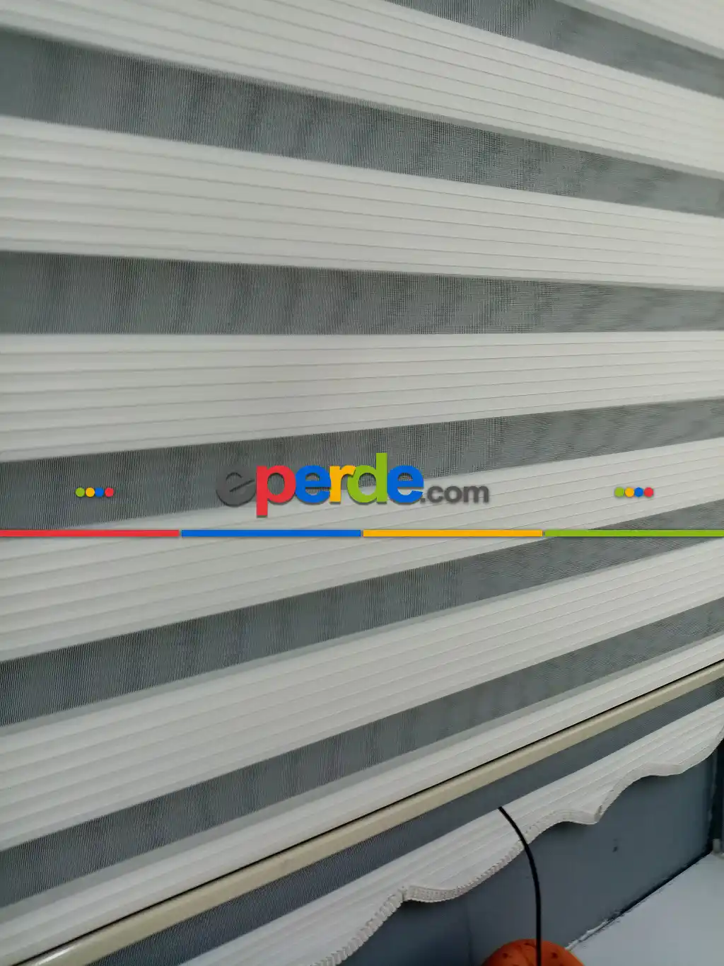 Pliseli Zebra Perde 2021 Sezonu A Kalite Pliseli Krem Renk Zebraperde- Krem Açık