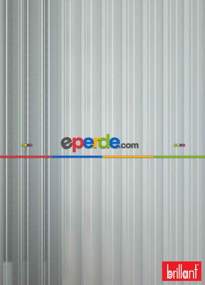 Brillant Akıllı Tül Perde Açık Gri Renkli Tül Dikey Zebra Perde Düz 1. Kalite