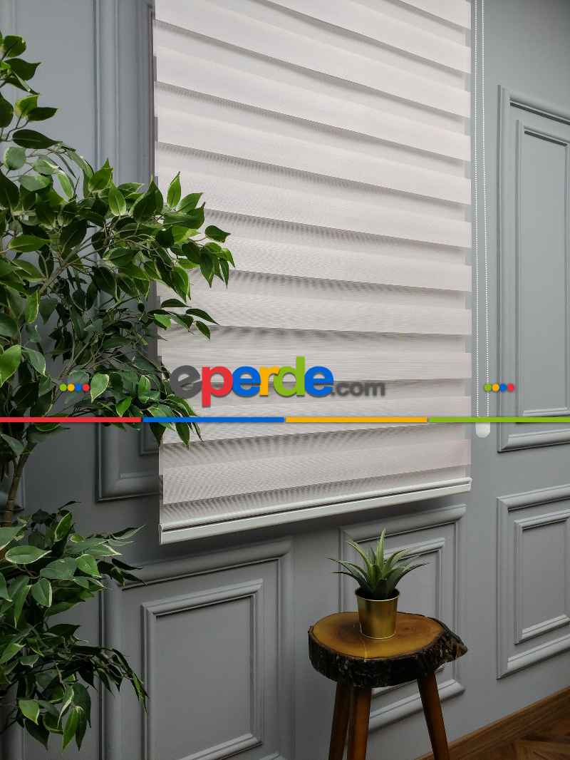 Genç Odası 2025 Sezonu - Zebra Perde - Bambu Zebra Perde- Pembe Açık