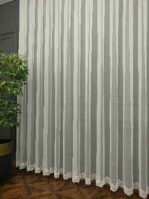 Aypeteks İnci Etek Ucu Desenli Nakışlı Greg Tül- Ekru - Roze Gold