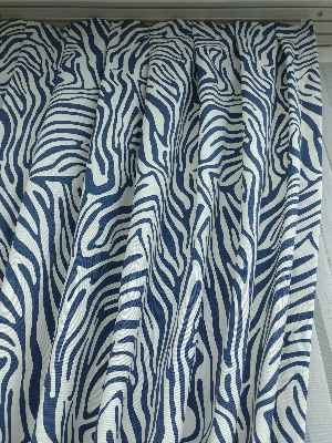 Salon Fon Perde - Zebra Çizgili Fon Perde ( Leke Tutmaz )-  Çok Renkli 2