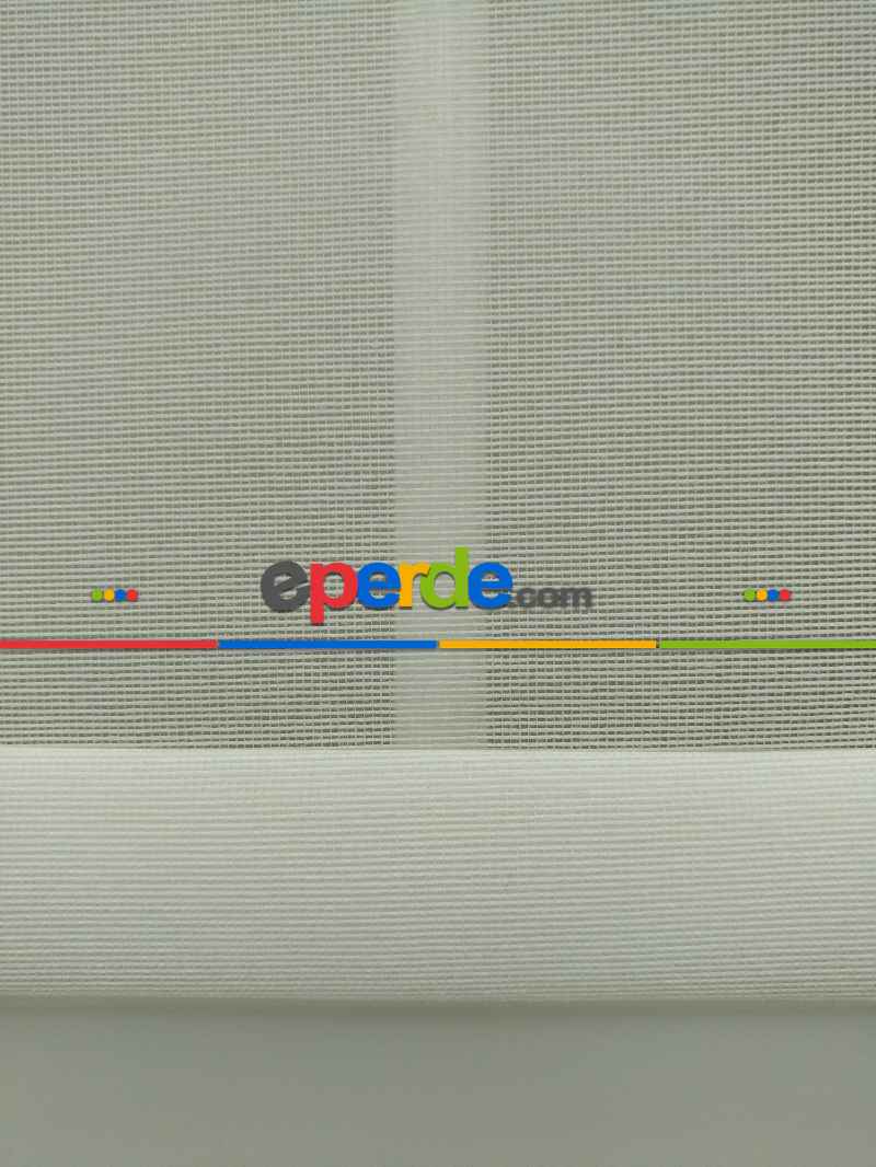 Çiftli Sistem Tül Stor- Ekru