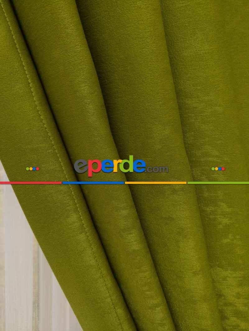 Soft Fon Perde- Fıstık Yeşili