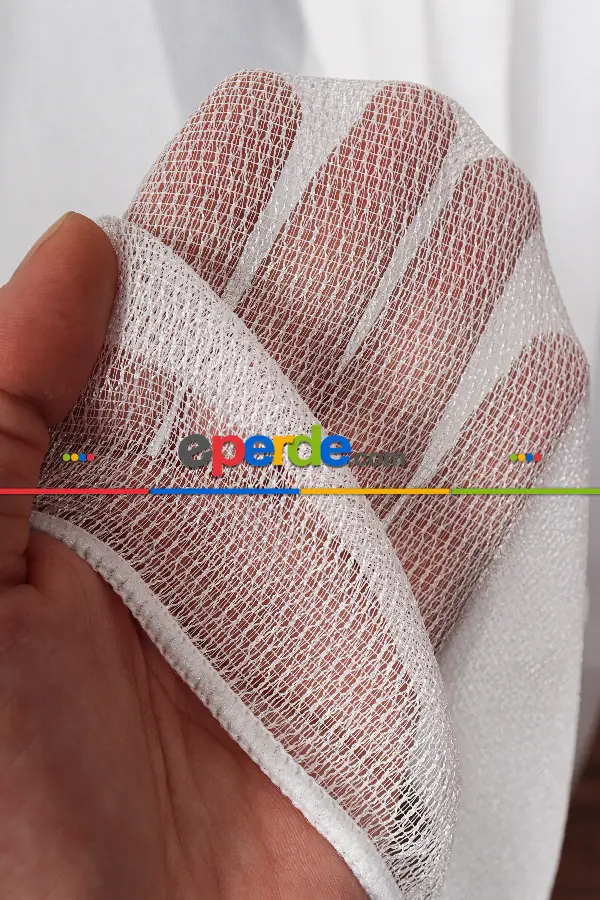 Salon Tül - Powel Düz Tül Perde Ütü İstemez