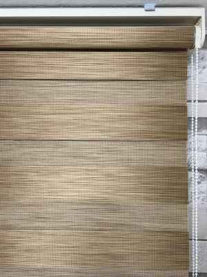 %25 İndirimli!!! Zebra Perde Kahverengi Bambu- Kahverengi-Kahve