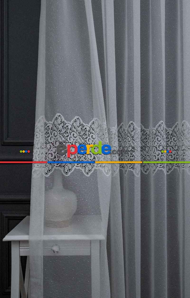 Taç Tül Ara Bant Damask Model Tül Yeni Sezon Tül