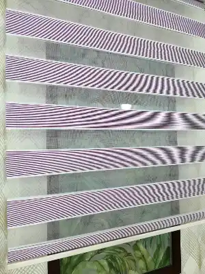 Salon Zebra - Zebra Perde Micro Pliseli Mürdüm ( Mor )- Mor