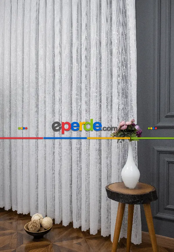 Fransız Dantel Tül Perde - Yüksek Kalite Bt 1771