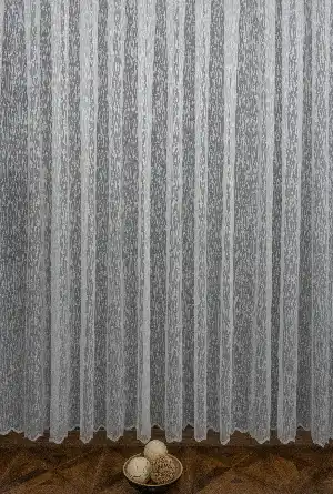 Taç Dalgalı Tül Yeni Tasarım Moda Tül Perde