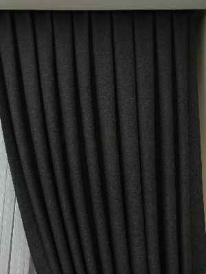 Keten Füme Antrasit Renk Düz Fon Perde ( )- Füme